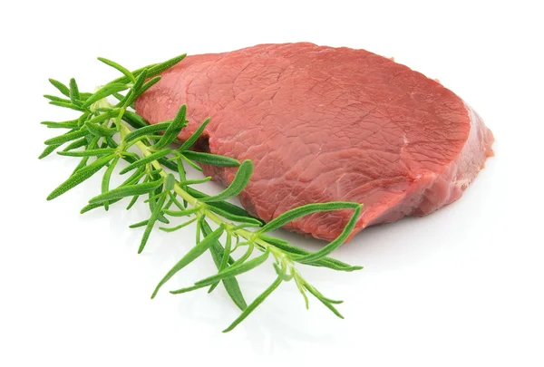 Rindfleisch mit Rosmarin — Stockfoto