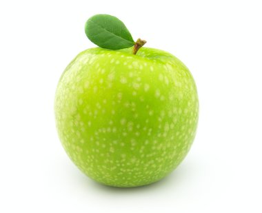 Sweet green apple clipart