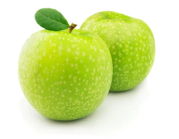 Deux pommes vertes — Photo
