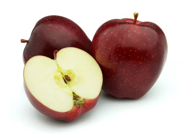 甜的红苹果 — 图库照片
