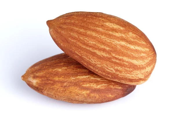 Two almonds kernel — Stock Photo, Image