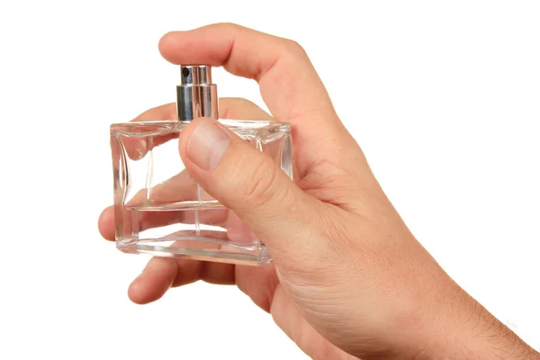 Perfume in hand
