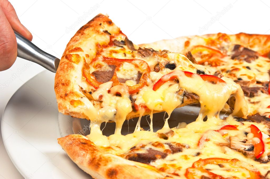 Pizza Slice — Stock Photo © Observer 4621807