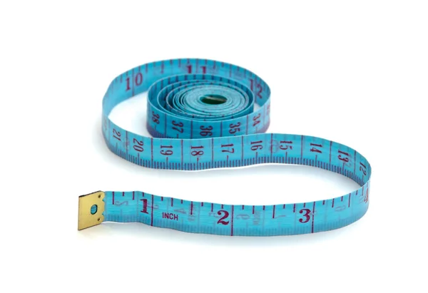 Blue measuring tape — Stock Photo © Observer #4927864