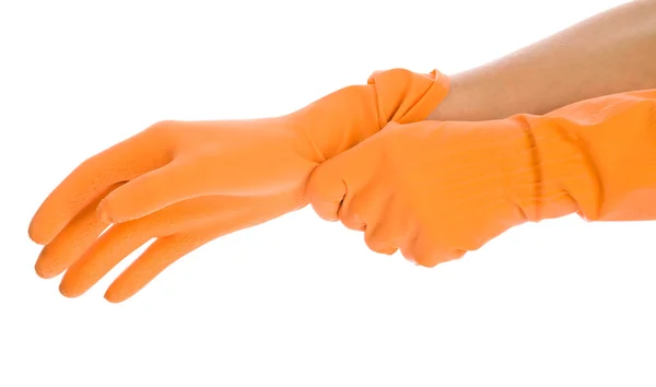 Rękawiczki i strony — Zdjęcie stockowe
