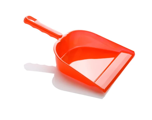One red dustpan — Stock Photo, Image