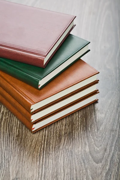 Cinco cadernos — Fotografia de Stock