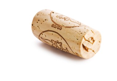 Close up wine cork clipart