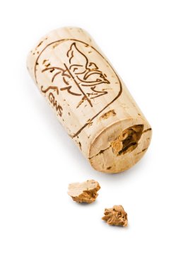 Cork of wine bottle clipart