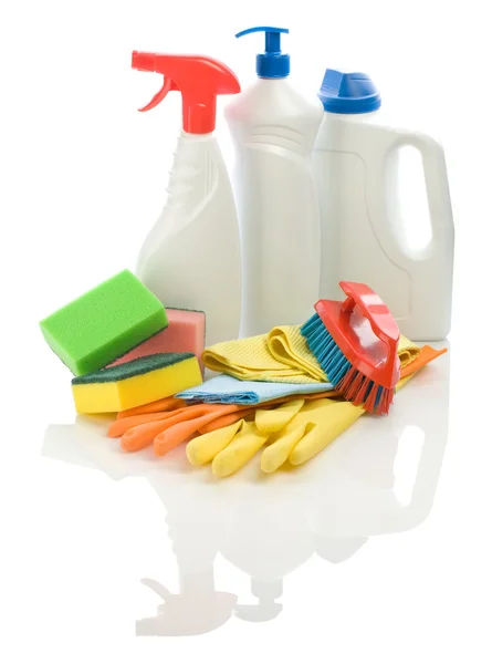 Grande conjunto para limpeza — Fotografia de Stock