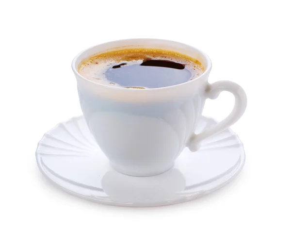 Šálek kávy izolované — Stock fotografie