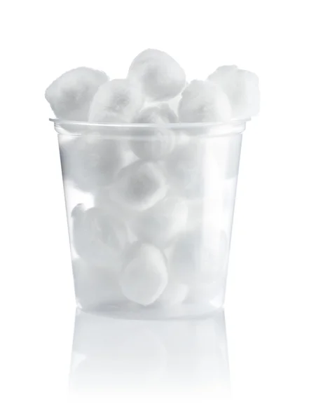 Some Smooth Cotton Balls Stock Photo - Download Image Now - 2015