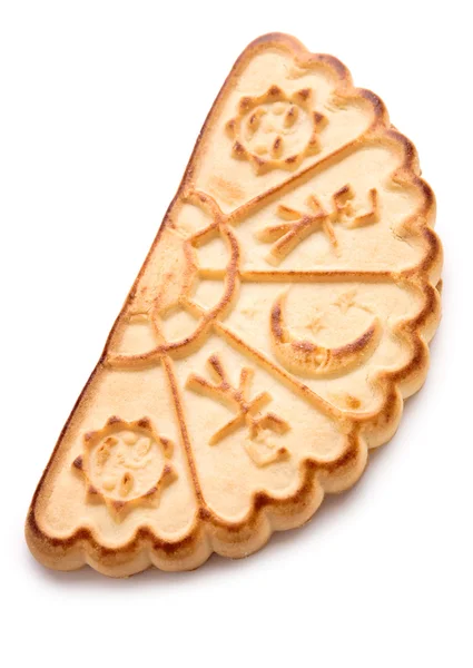 Zoete cookie close-up — Stockfoto