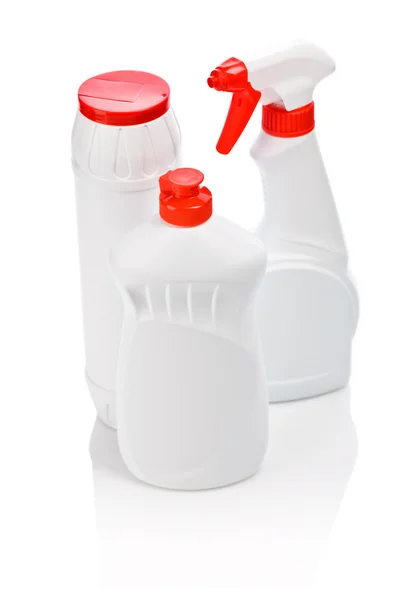 Isolierte Küchenflaschen — Stockfoto