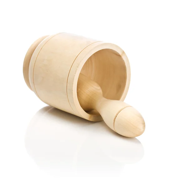Ізольована дерев'яні Розчинонасоси — стокове фото