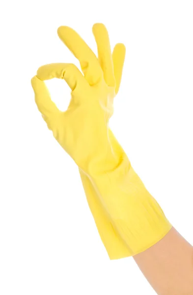 Handschuh zur Hand — Stockfoto