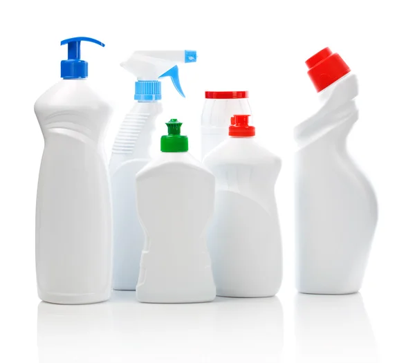 Kuchnia Multi czyszczenia butelek — Zdjęcie stockowe