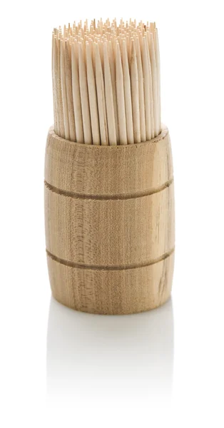 One barrel of toothpicks — Stock Photo, Image
