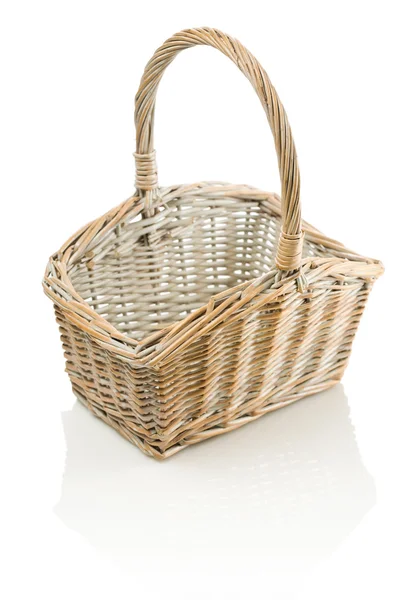 One basket isolated — Stock Photo, Image