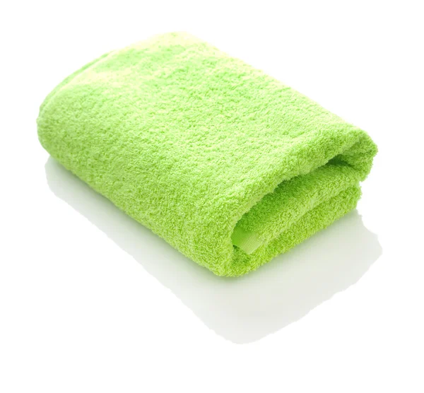 Zelený ručník — Stock fotografie