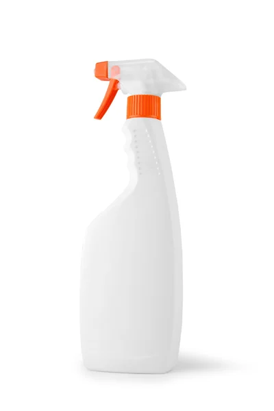 Weißes Flaschenspray isoliert — Stockfoto