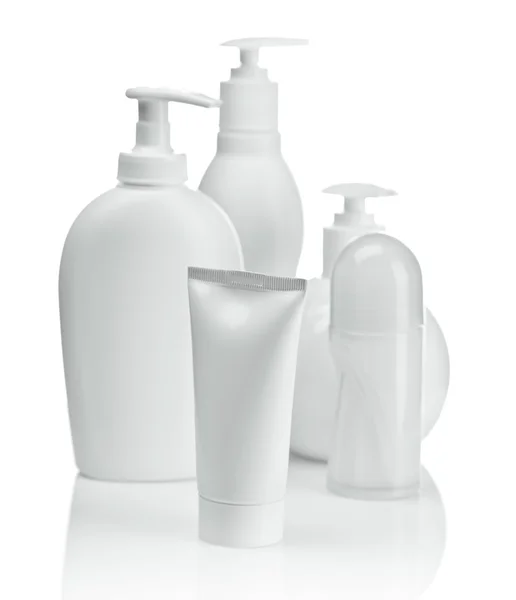 Witte samenstelling voor skin care — Stockfoto