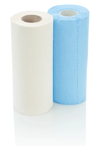 Dos rollos de toalla de inodoro — Foto de Stock