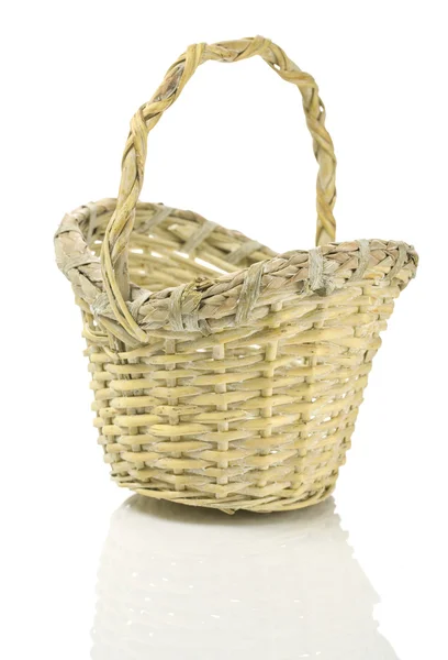 One basket isolated — Stock Photo, Image