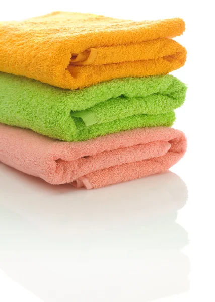 Три полотенца — стоковое фото