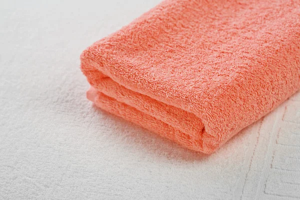 Růžový ručník — Stock fotografie