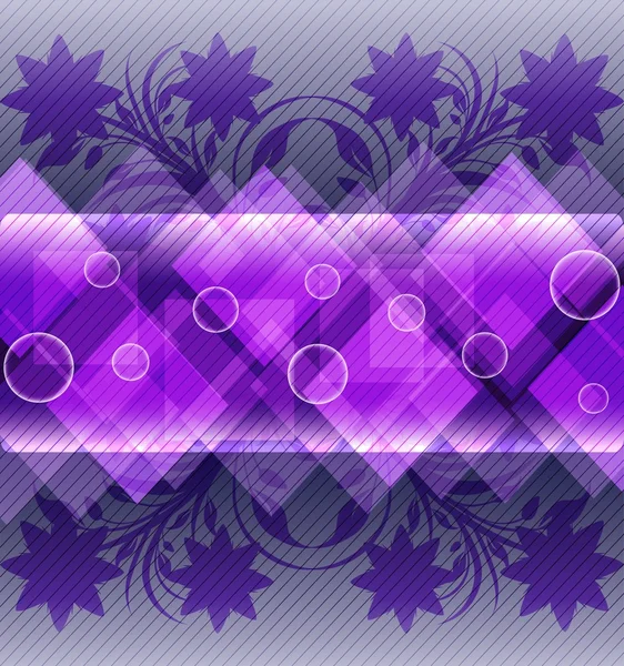 抽象的な紫色の背景. — ストックベクタ