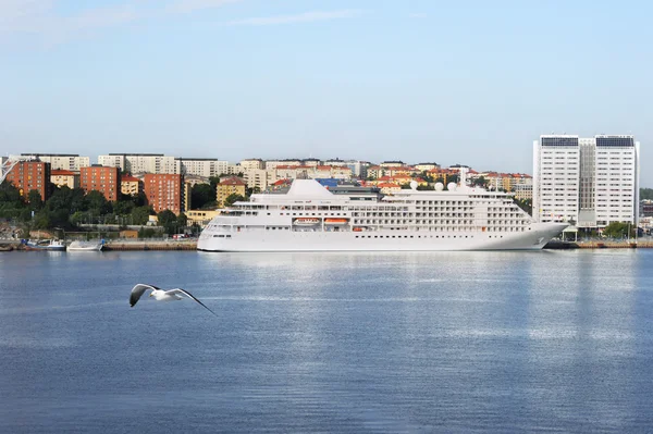 Stockholm sea port — Stock Photo, Image
