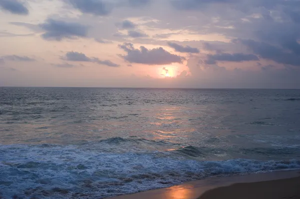 Oceano e tramonto — Foto Stock