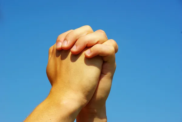 Prayer hands — Stock Photo, Image