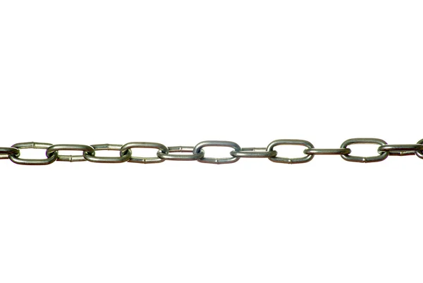 Chain on white — Stock Photo, Image