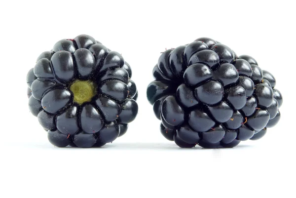 孤立在白色背景上的黑莓手机 — 图库照片