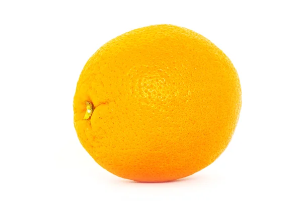 Frische Orange Isoliert Auf Weiß Stockbild
