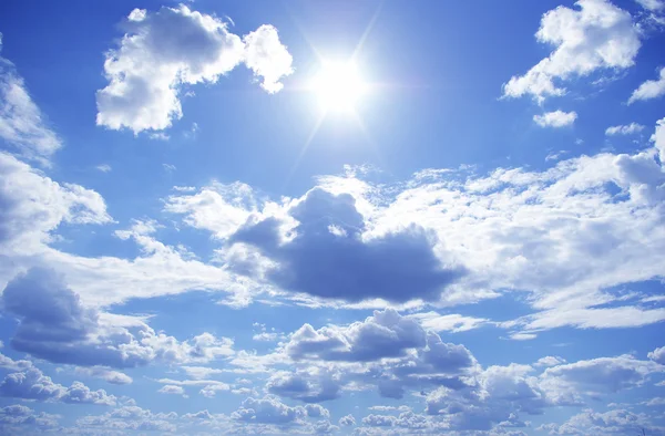 Sunny sky — Stock Photo, Image