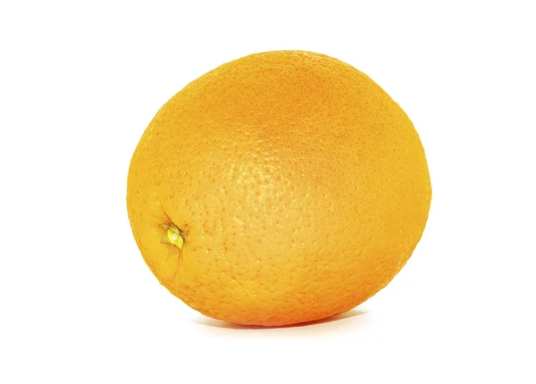 Fresh Orange Isolated White — Stock Photo, Image