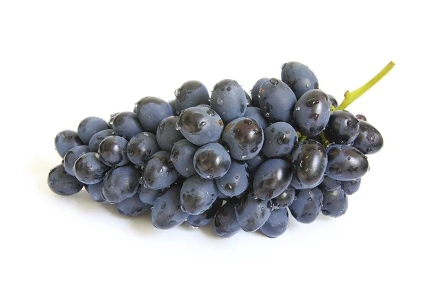 Tak Van Druiven Met Waterdruppels — Stockfoto