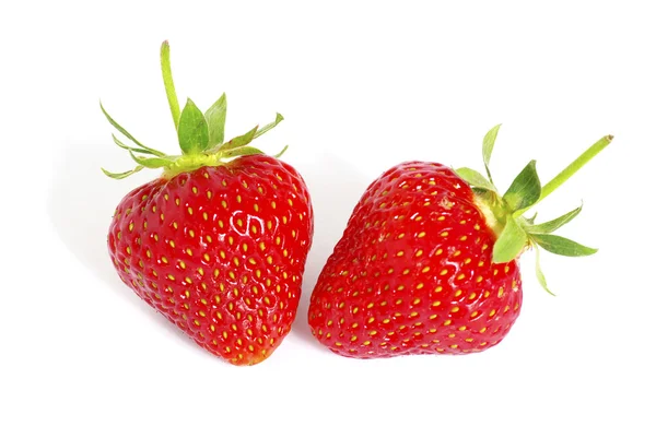 Fresh Strawberry Isolated White Background Stock Photo