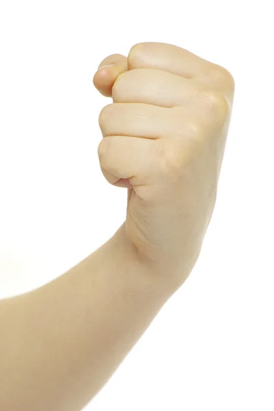 Сжатый кулак — стоковое фото