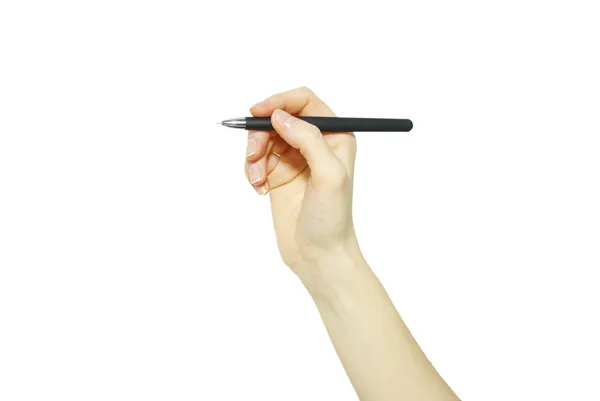 Stift in der Hand — Stockfoto