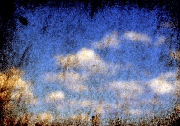 Ретро Изображение Облачного Неба — стоковое фото