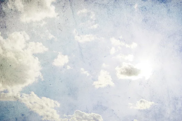Grunge Pozadí Oblohu Mraky — Stock fotografie