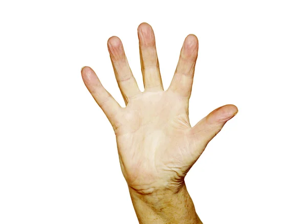 Uitgebreide hand — Stockfoto
