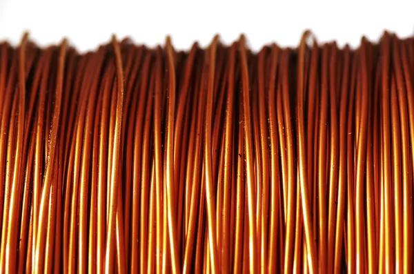 Roll of copper — Stock Photo, Image