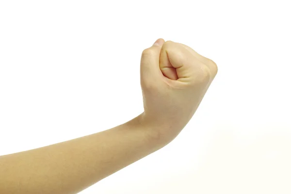 Clenched fist — Stock Photo, Image