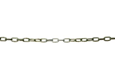 Chain on white clipart
