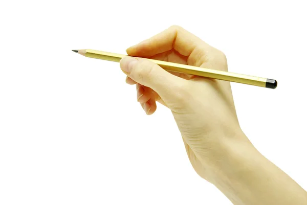 Hand with pencil Stock Picture